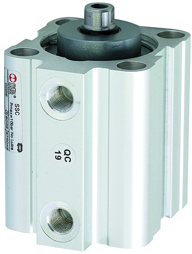 Kurzhub-Zylinder / G 1/8 / Kolben-ø 32mm Hublänge 5mm