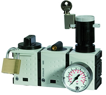 Wartungsstation safety >>FUTURA<< / G 3/4 / Eing.-druck