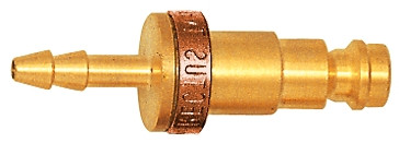 Einstecktülle/ braun für Schlauch 6 mm Serie NW 5