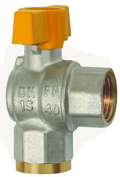 Kugelhahn/ RP 1/2 i/i - Eckform -