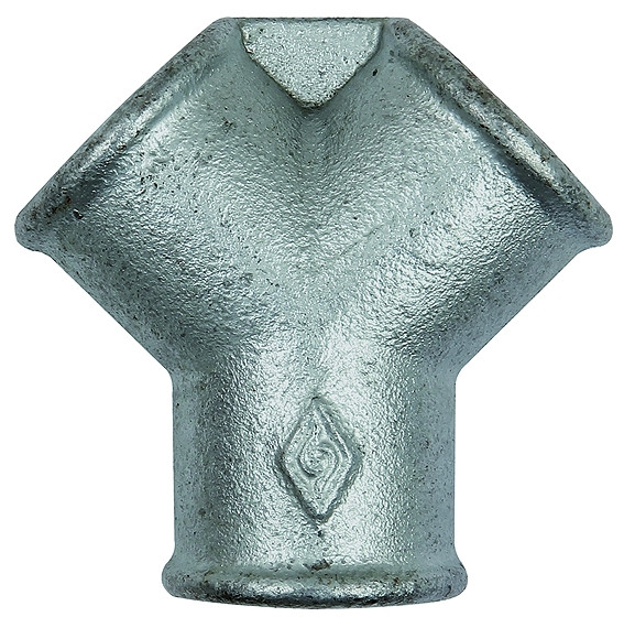 Y-Stück 220-34 Rp 3/4" R 3/4" Rp 3/4"
