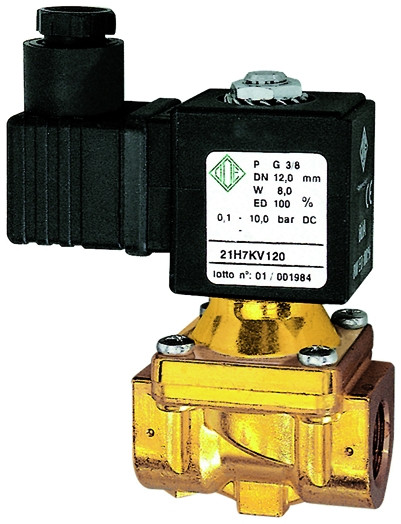 Magnetventil (2/2) / G 3/8 / 24 V DC