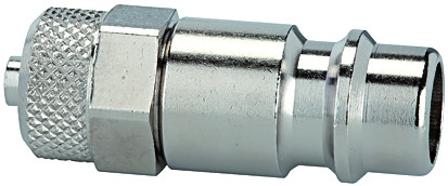 Nippel / Ms vernick. für Schlauch 10x8 mm
