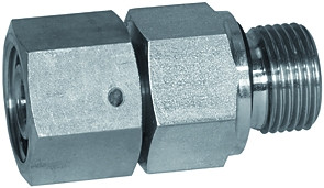 Einstellbare gerade Einschraubverschr.m. Dichtkegel / G 1/8