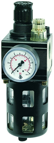 K.-Wartungseinheit G 1/2 / 0,5-10 bar mit Schutzkorb