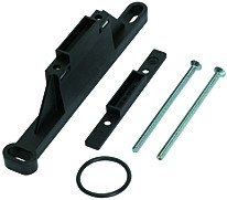 Wandkonsole inkl. Schrauben Serie "Futura" inkl. Schrauben, Baugröße 1