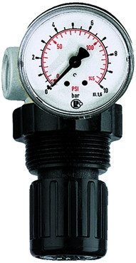 Riegler-Druckregler, 0,5 - 10 bar, 1/4"