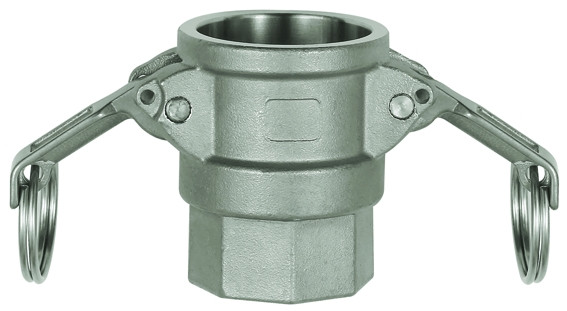 Kamlok-Schnellkupplungsdose mit IG, Typ D, ES 1.4401, G 1