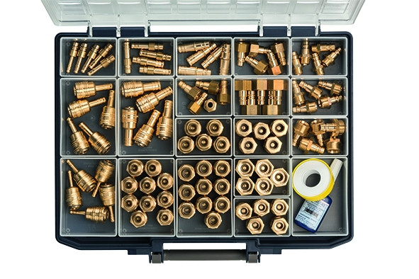 Sortimentsbox mit Schnellverschlusskupplung NW 7,2