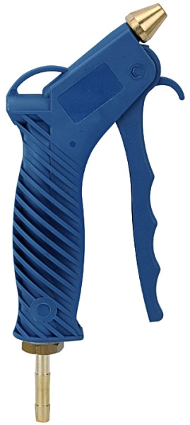 Blaspistole/Kunstst. Tülle für 9 mm l. W. mit Kurzdüse