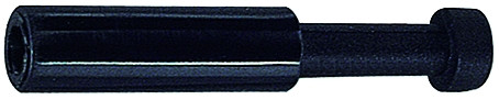 Verschlussstecker "Blaue Serie" für Steckverschr. 8 mm aussen , Kunststoff schwarz