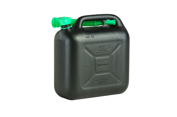 Kraftstoffkanister Classic 10 Liter,HD-PE, antistatisch, schwarz, RKK-Zulassung