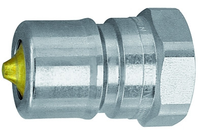 Nippel / Stahl / NW 10 G 3/8 innen / gem. ISO 7241