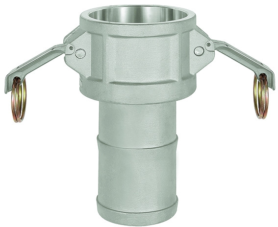 Kamlok-Kupplung Aluminium, Tülle : 50 mm, Stecker: 63 mm, NBR, Typ C