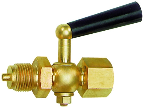 Mano.-Absperrhahn G 1/2 / Edelstahl max. 16 bar!