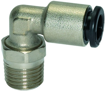 Winkeleinschraubverschr. "click-clock" drehbar / R 1/4 AG /