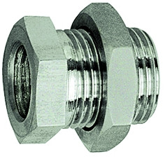 Schottnippel G 1/4 a. / G 1/8 i. Edelstahl 1.4571