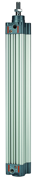 Profil-Zylinder/ G 3/8/ (ISO 6431 VDMA) Kolben-ø 80mm / Hubl