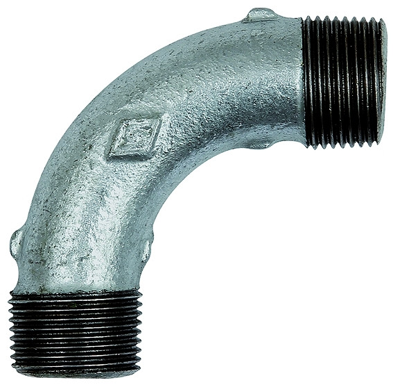 Bogen 3, 90° / Rp 2" AGi. / Rp 2 " AG