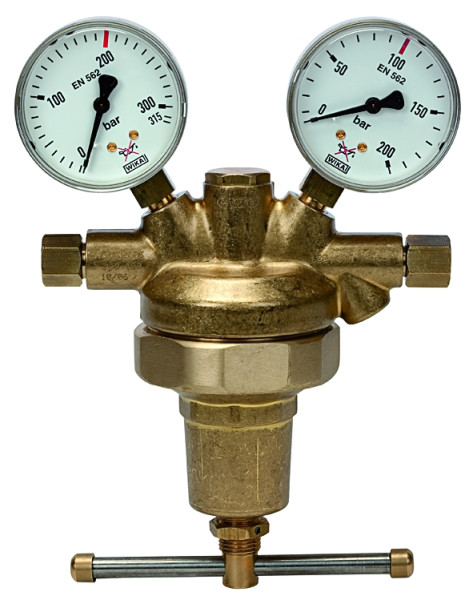 Leitungsdruckregler 200 bar / G 1/4 innen, zylindrisch nach