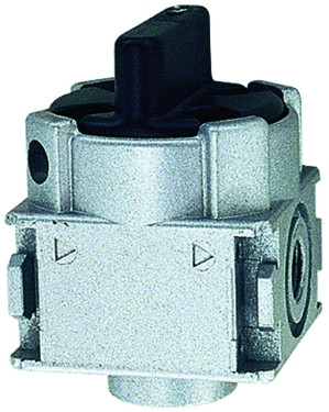 Kugelhahn 3/2 Wege multifix - mini G 1/4