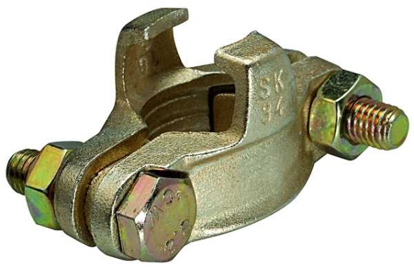 Schlauchklemme / 2-teilig / mit losen Zungen und Sicherheits
