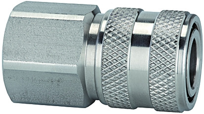 Schnellverschlusskupplung / NW 7,2 G 1/2 innen / Edelstahl