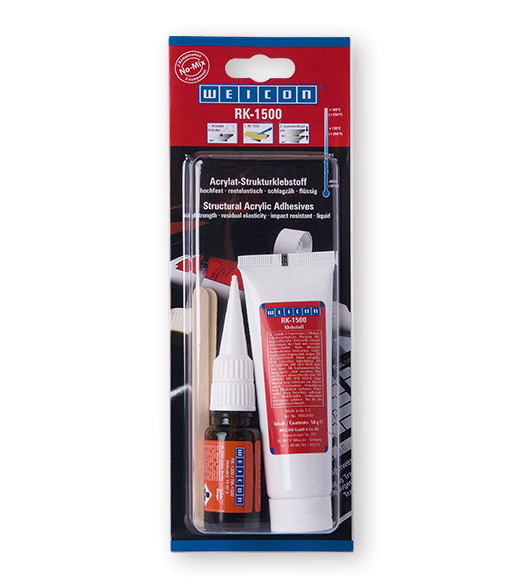 WEICON RK-1500 Konstruktionsklebstoff + Aktivator 60 g