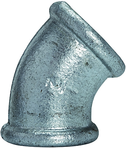 Winkel 120, 45°/ Rp 1/2 i./i. nach ISO 7/1 / Material: schw