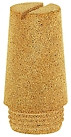 Schalldämpfer 1/4" außen, Sinterbronze, mit Schlitz