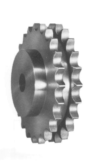 KETTENRÄDER F. DUPLEXROLLENKETTE 1 1/4" X 3/4" (20B-2), 23 ZÄHNE