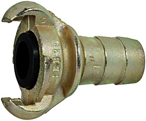 Kompressorenkupplung mit Schlauchanschluss und Sicherungsbun