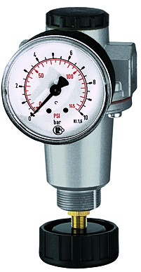 Druckregler Standard / G 1/4 / 0,5-3 bar inkl. Manometer
