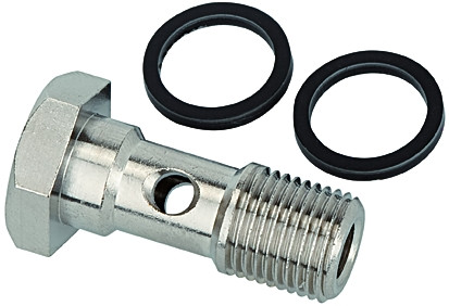 Hohlschraube, einfach / G 3/8 aussen, zylindrisch nach DIN