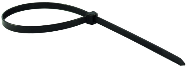 Kabelbinder, PA 6.6, schwarz, Band: 4,8 x 200mm, VPE á 100 Stk.