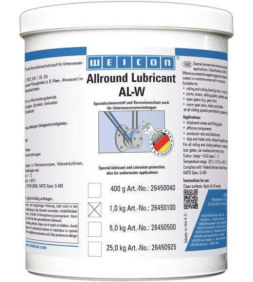 WEICON Allround-Lubricant "AL-W 1000" Dose á 1 kg