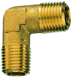 Winkelstück, außen/außen R 1/2", Messing , max. 60 bar , SW 21
