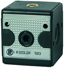 "T-Verteiler multifix / G 1/2 mit 4 Abgängen / breite Ausfüh