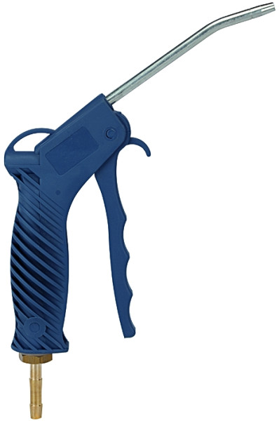 Blaspistole/Kunstst. Tülle für 9 mm l. W. m. Verlängerungsro