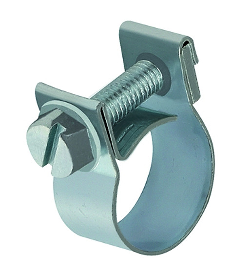 Spannbackenschelle W1 aus Stahl, verzinkt, Nennweite: 12 mm, Bandbreite: 9mm