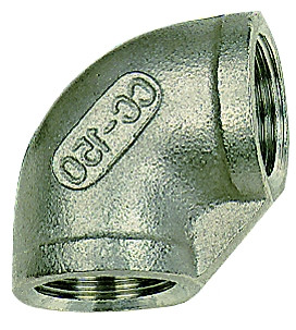 Winkel-Stück Rp 1/8 i./i./ Edelst.
