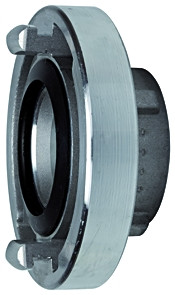 Storz-Festkupplung, mit Innengewinde G 2 Material : Aluminium, Knaggenabstand: 81 mm