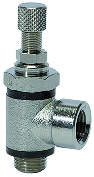 "Drosselventil /G 1/4""/ beids. drosselbar Anschluss Schnell