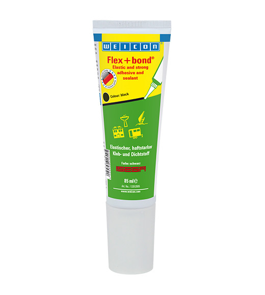 WEICON Flex+bond schwarz Tube á 85 ml