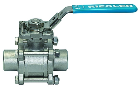 Kugelhahn / Edelstahl Anschluss DN 25