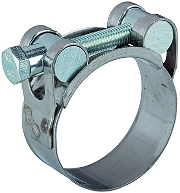 Gelenkbolzenschelle 17 - 19, Chromstahl W2 , Bandbreite: 18 mm