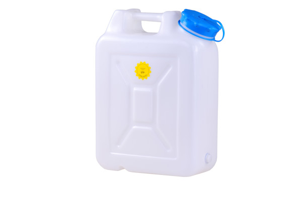 Weithalskanister 22 Liter, HD-PE, natur, UV Schutz,