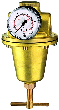 Konstant-Druckregler G 3/4 / 0,5-16 bar mit Manometer