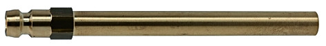 Stecknippel-Rohr DN 6, ohne Absperrventil / Rohr-Außen-ø 8 m