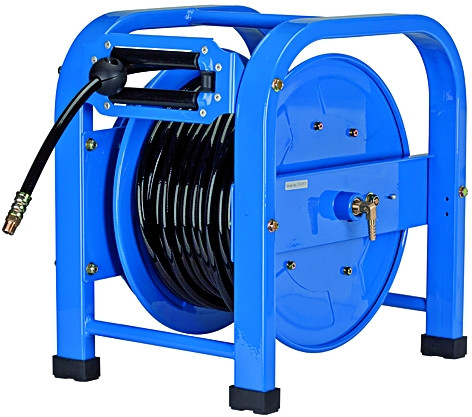 Schlauchaufroller, mobiler Einsatz, PU-Schl. ø 12x8, G 3/8, 50 m